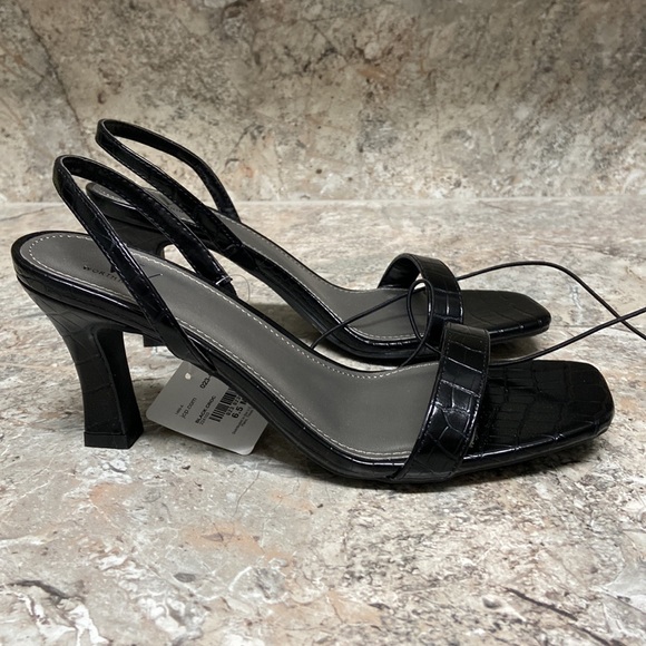 Pence Heeled Crocodile Sandals 